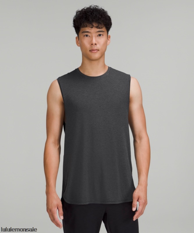 Lululemon Deutschland DELULU981 | Balancer Tanktop Schwarz Meliert